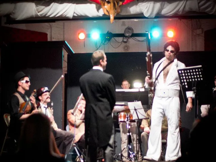 Atlantic Chamber Ensemble in performance
